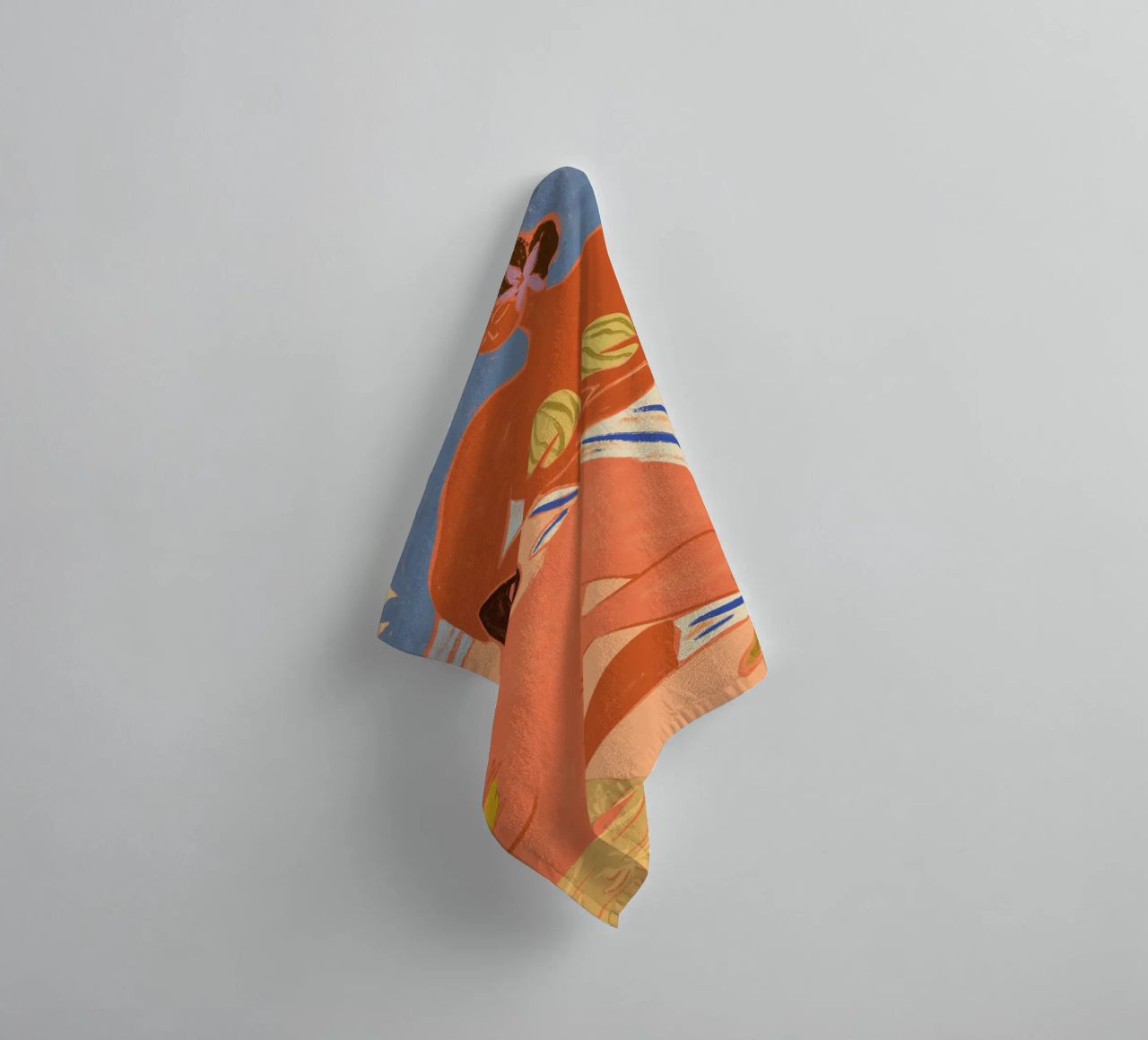 Lemon and Melon asciugamano da bagno da Arty Guava