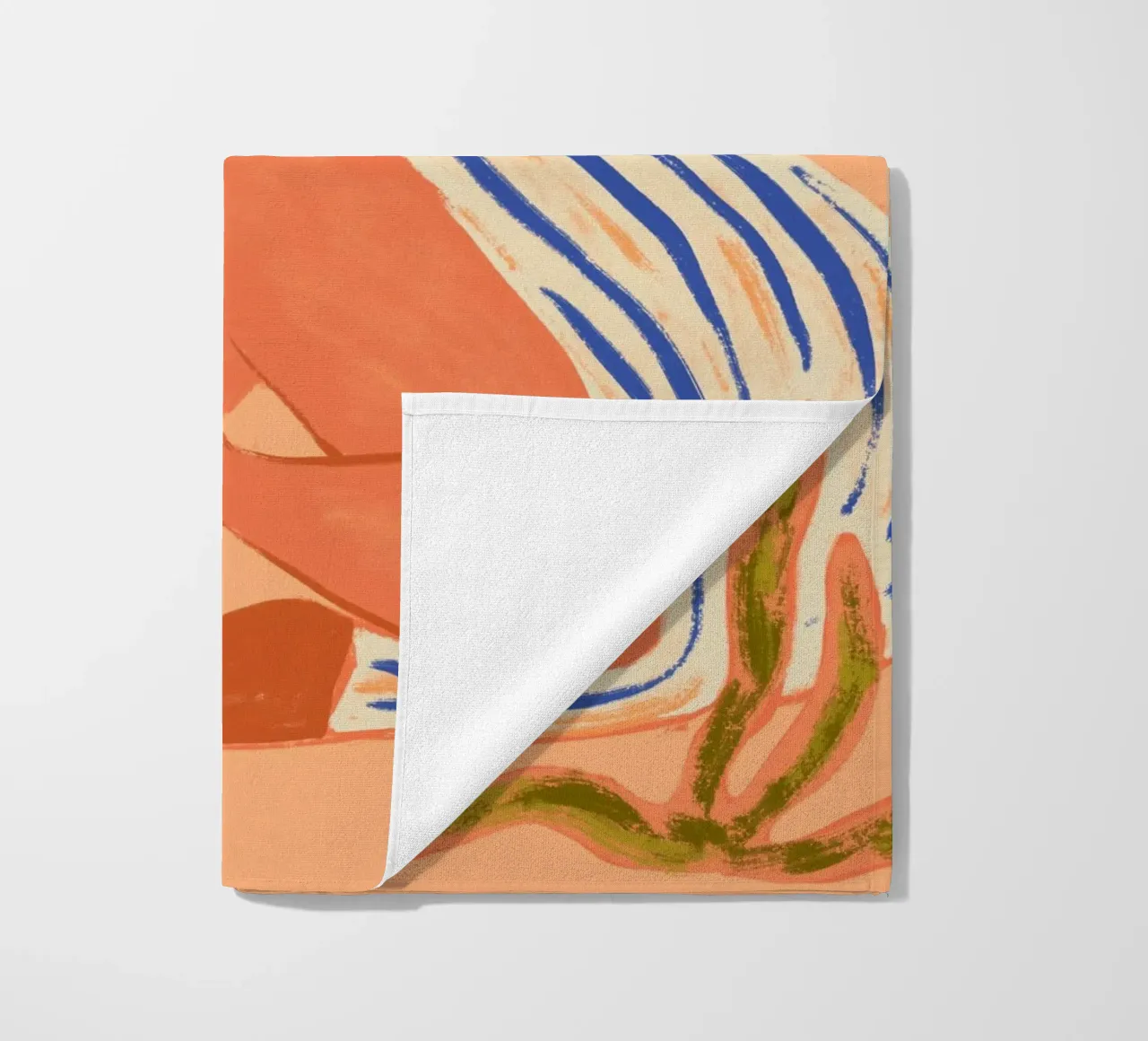 Lemon and Melon beach towel by Arty Guava
