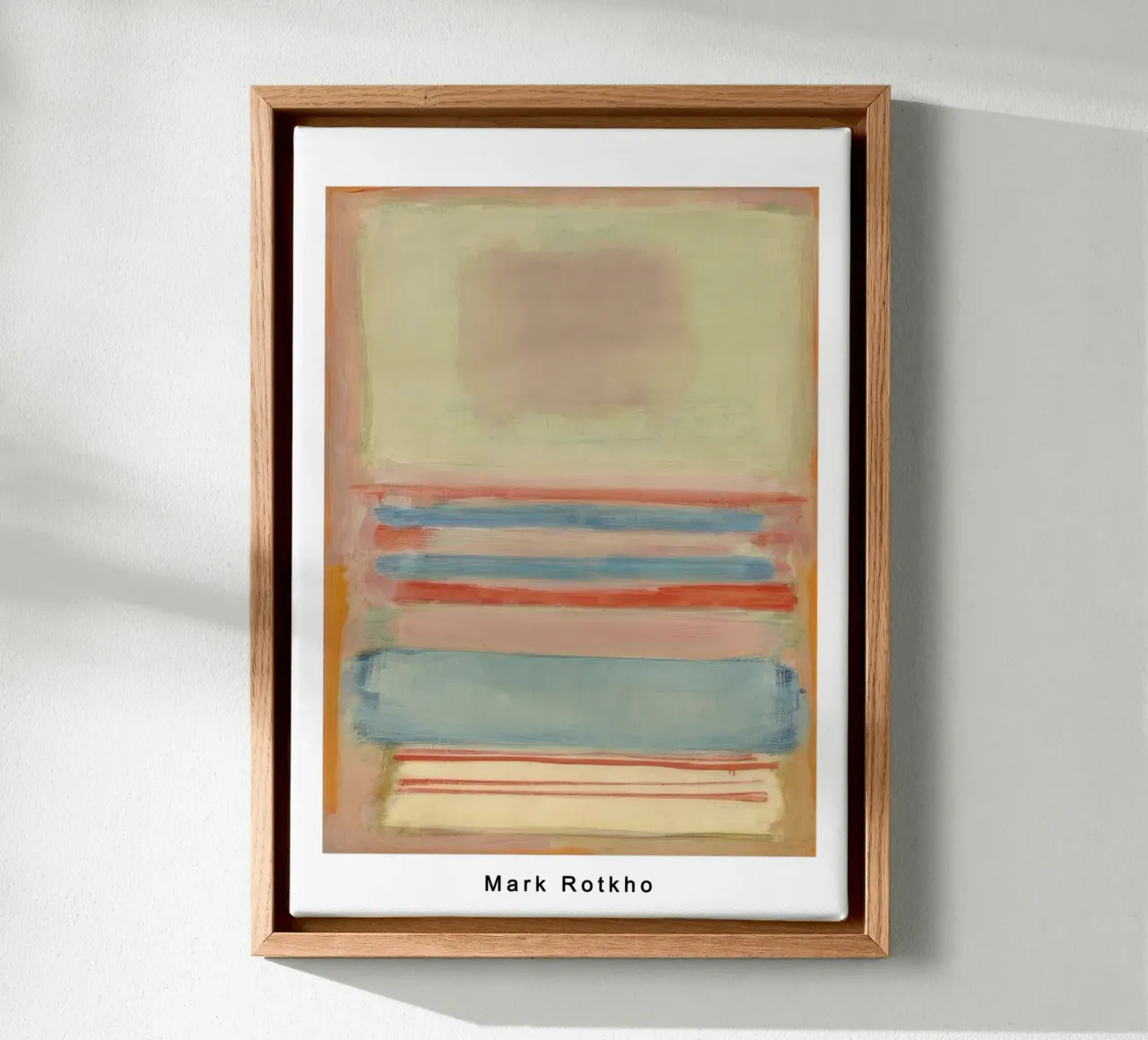 mark rothko n. 7 o n. 11 1949 tela con Cornice a cassetta da panaiti vascu