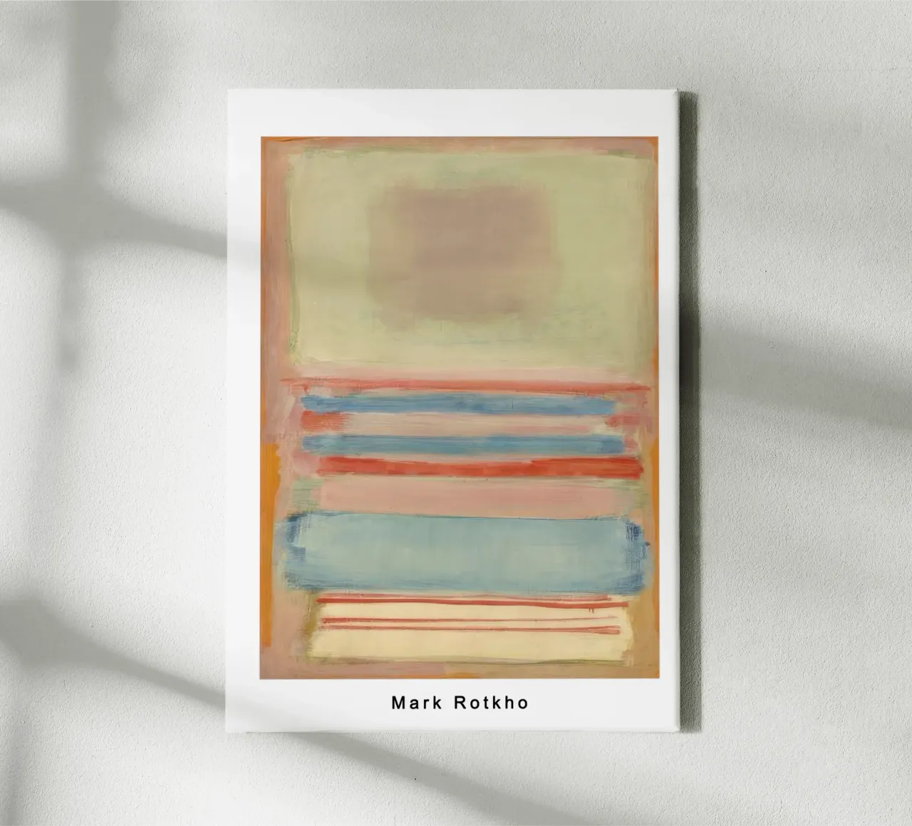 mark rothko n. 7 o n. 11 1949 tela con Cornice a cassetta da panaiti vascu