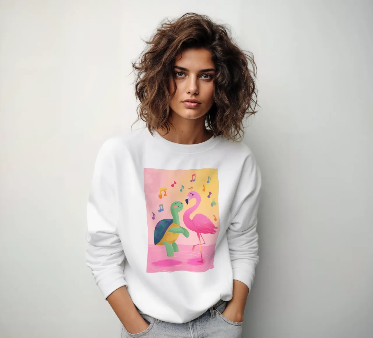 The Flamingo Tango sweatshirt van Kiara