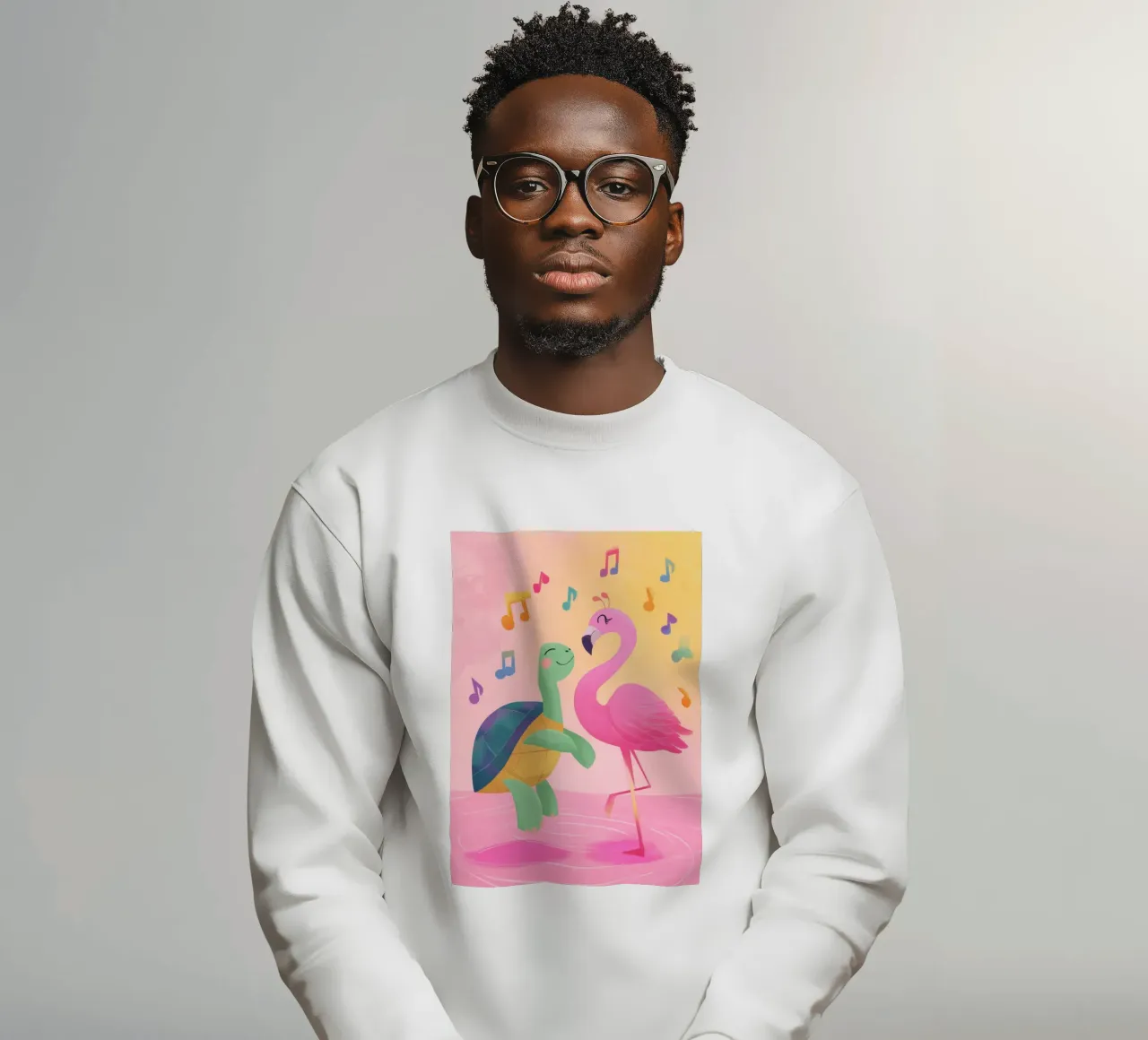 The Flamingo Tango sweatshirt van Kiara
