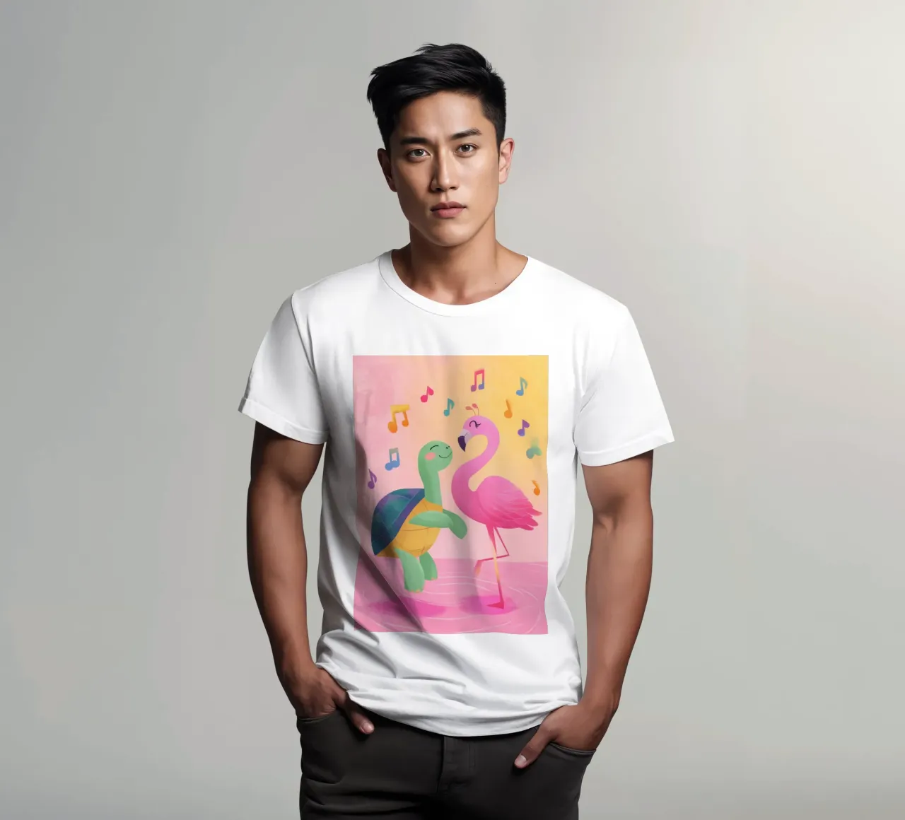 The Flamingo Tango t-shirt da Kiara