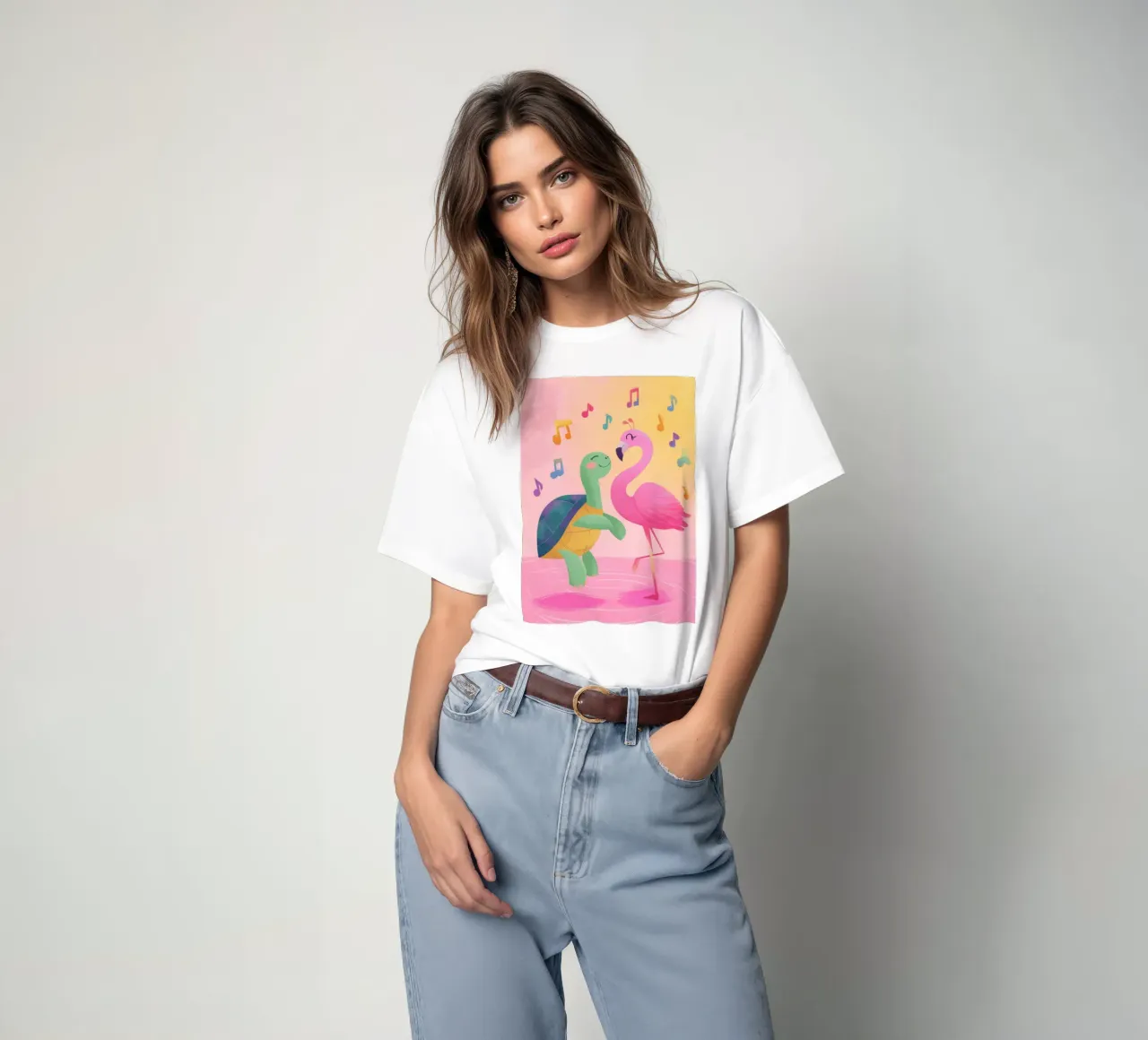 The Flamingo Tango t-shirt da Kiara