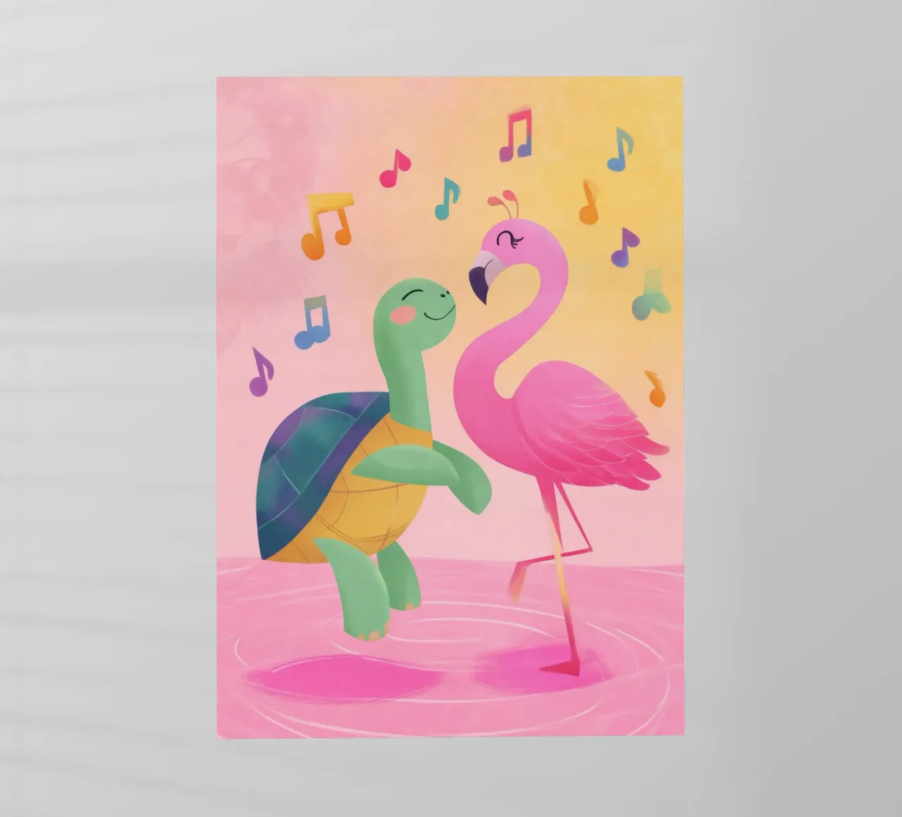 The Flamingo Tango pellicola backlit da Kiara