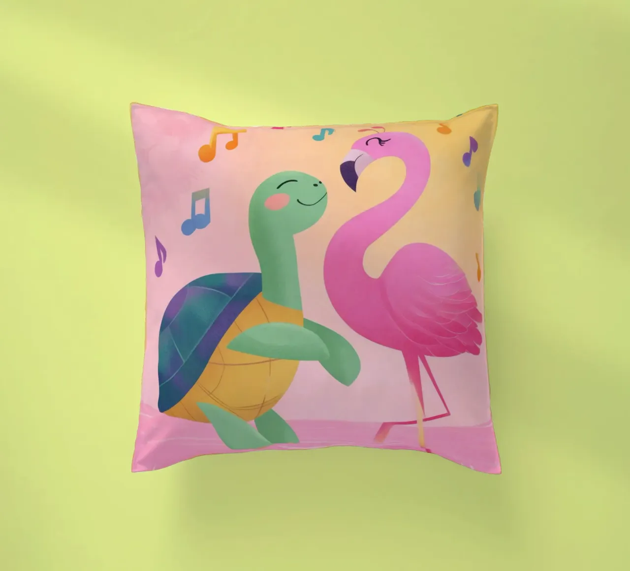 The Flamingo Tango cuscino da Kiara