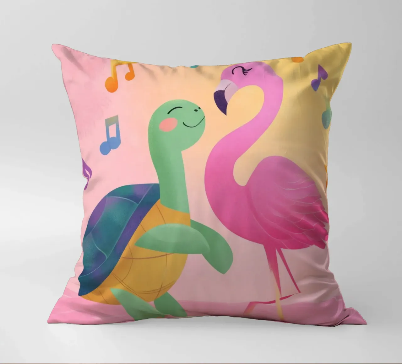 The Flamingo Tango cuscino da Kiara