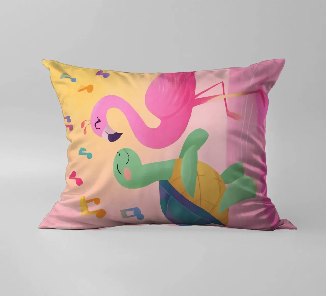 The Flamingo Tango cuscino da Kiara
