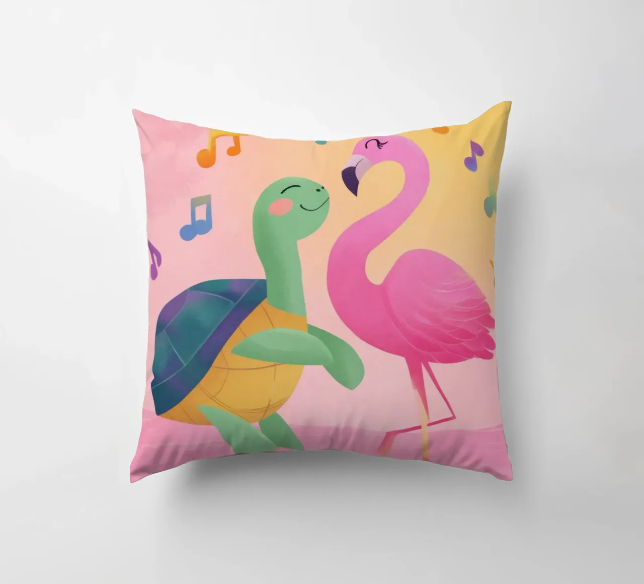 The Flamingo Tango cuscino da Kiara