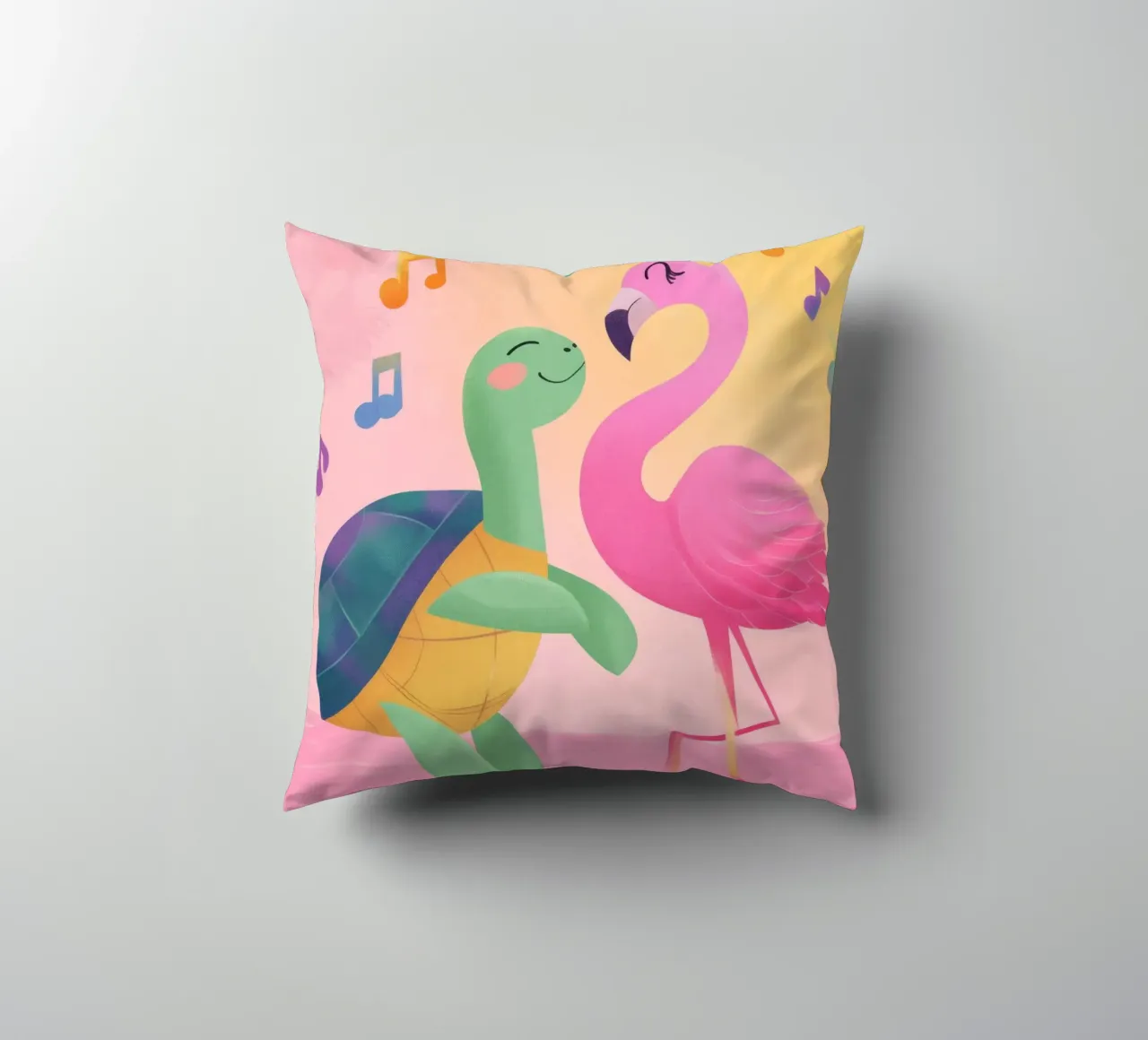 The Flamingo Tango cuscino da Kiara