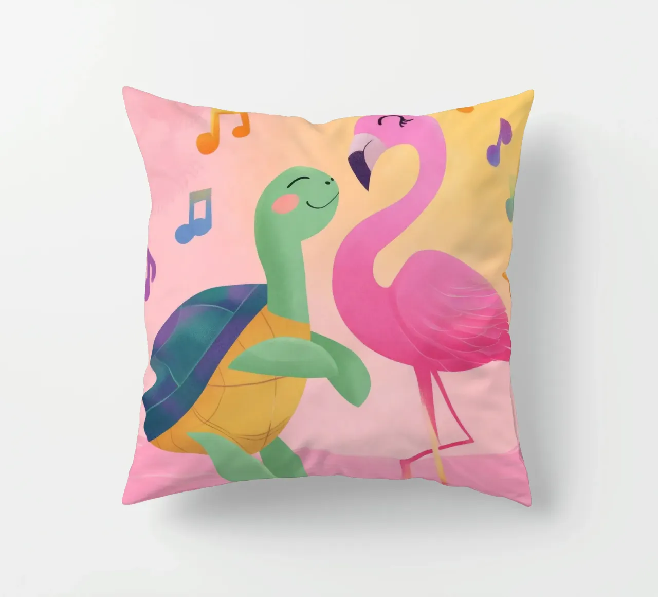 The Flamingo Tango cuscino da Kiara