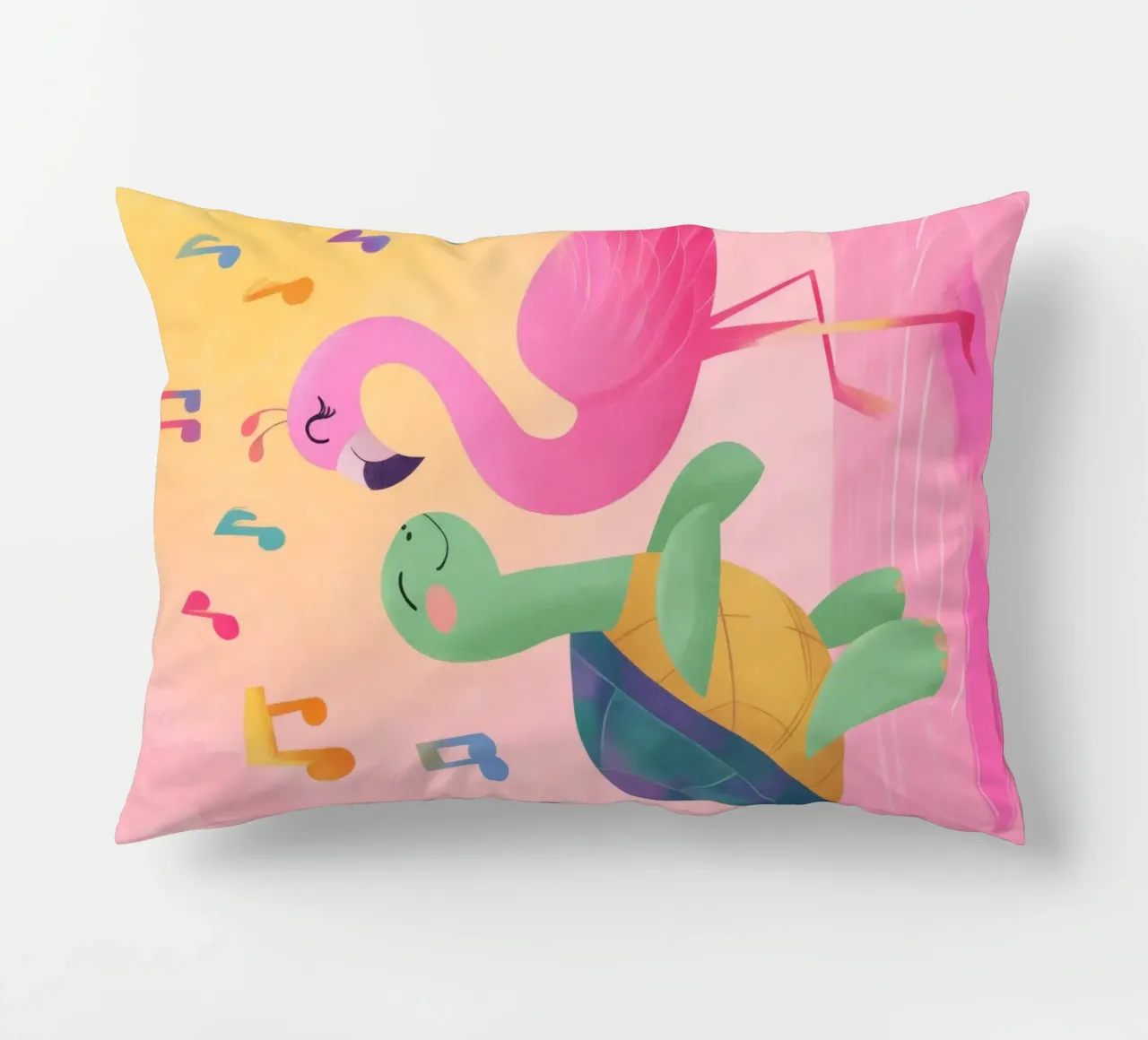 The Flamingo Tango cuscino da Kiara