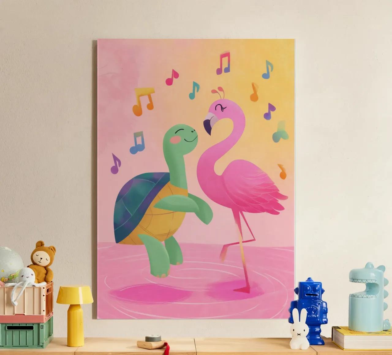 The Flamingo Tango plexiglass da Kiara
