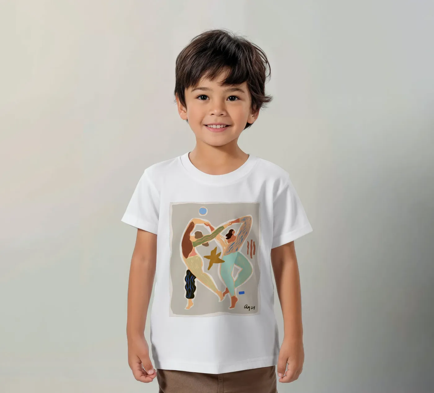 Infinity Dance kinder t-shirt van Arty Guava