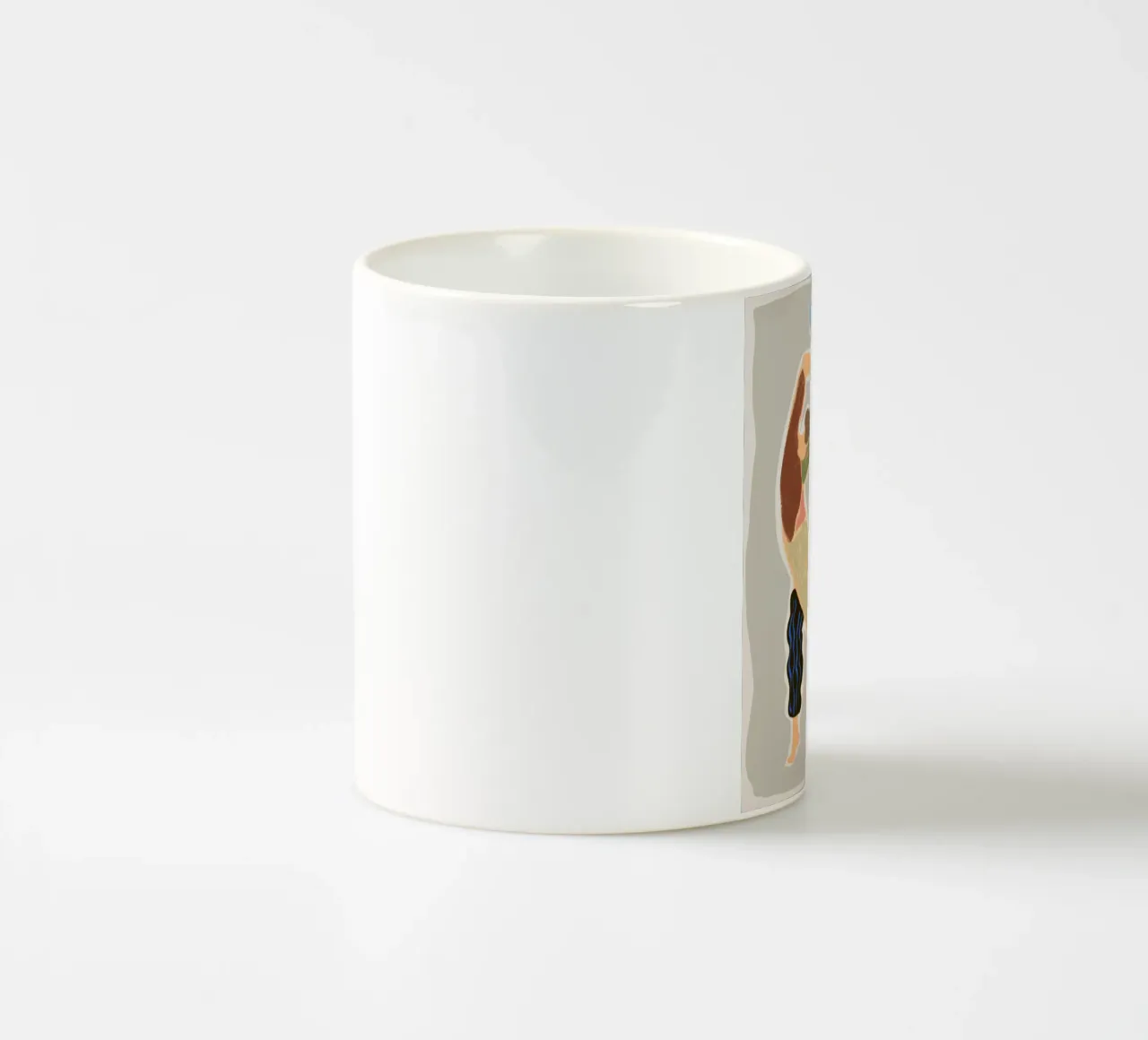 Infinity Dance ceramic mug by Arty Guava