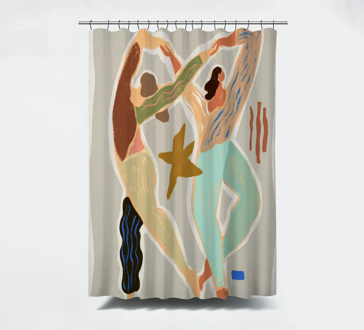 Infinity Dance Duschvorhang von Arty Guava