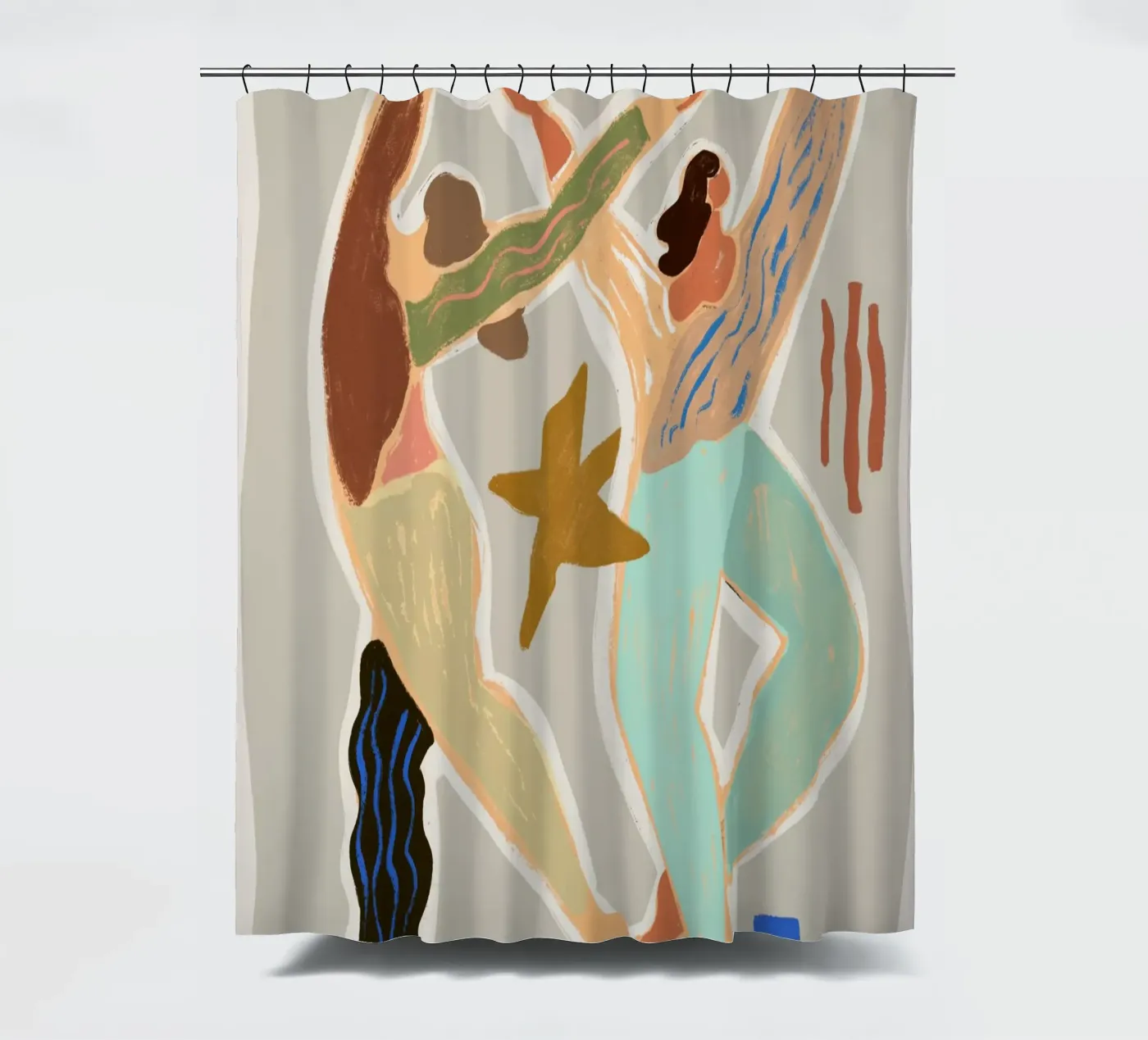 Infinity Dance Duschvorhang von Arty Guava
