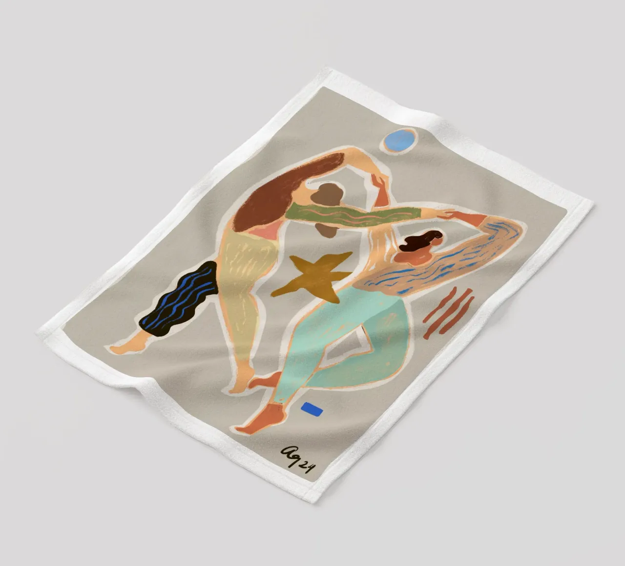 Infinity Dance fleecedeken van Arty Guava