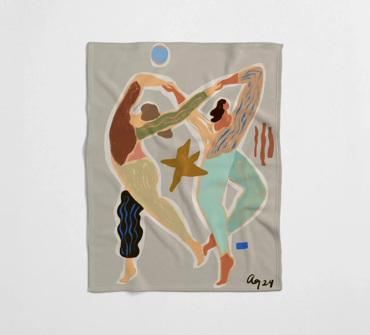 Infinity Dance fleecedeken van Arty Guava