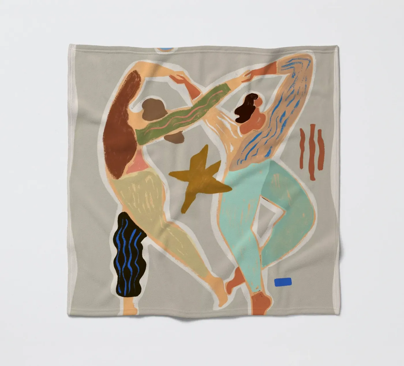 Infinity Dance fleece blanket by Arty Guava