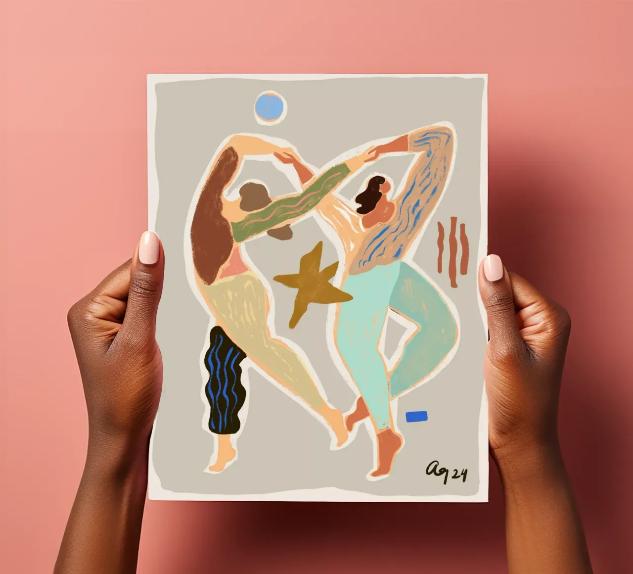 Infinity Dance stickervel van Arty Guava