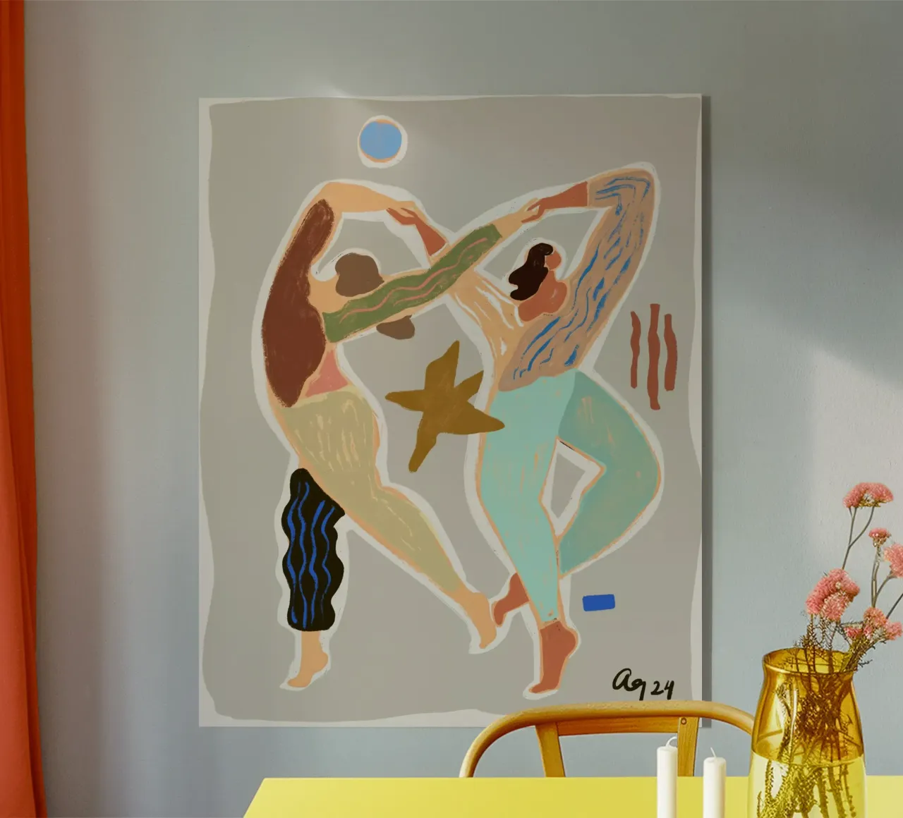 Infinity Dance acrylic glass by Arty Guava