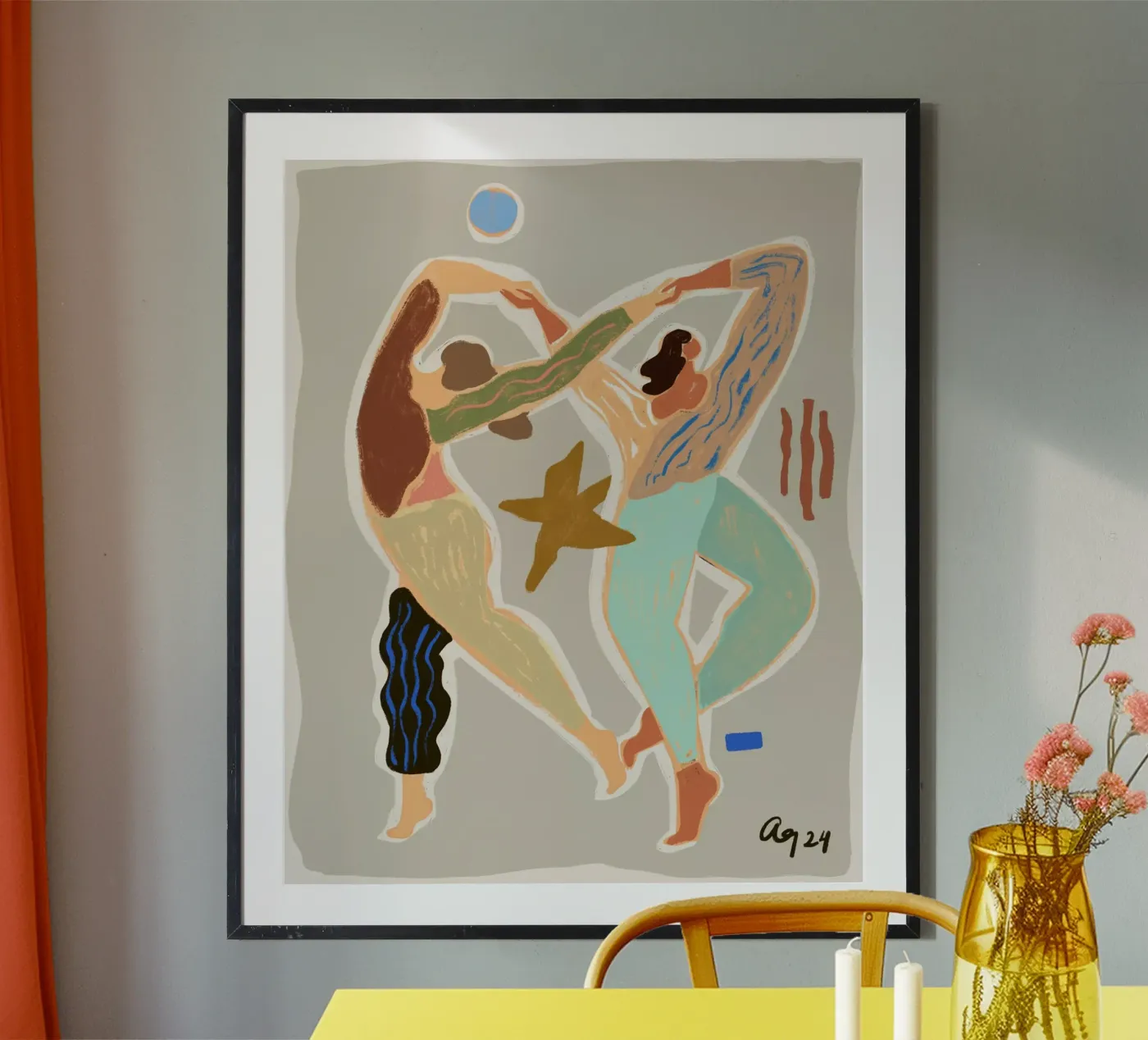 Infinity Dance Poster von Arty Guava