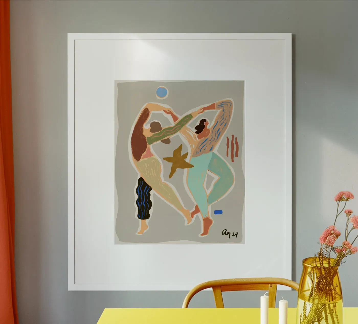 Infinity Dance Poster von Arty Guava