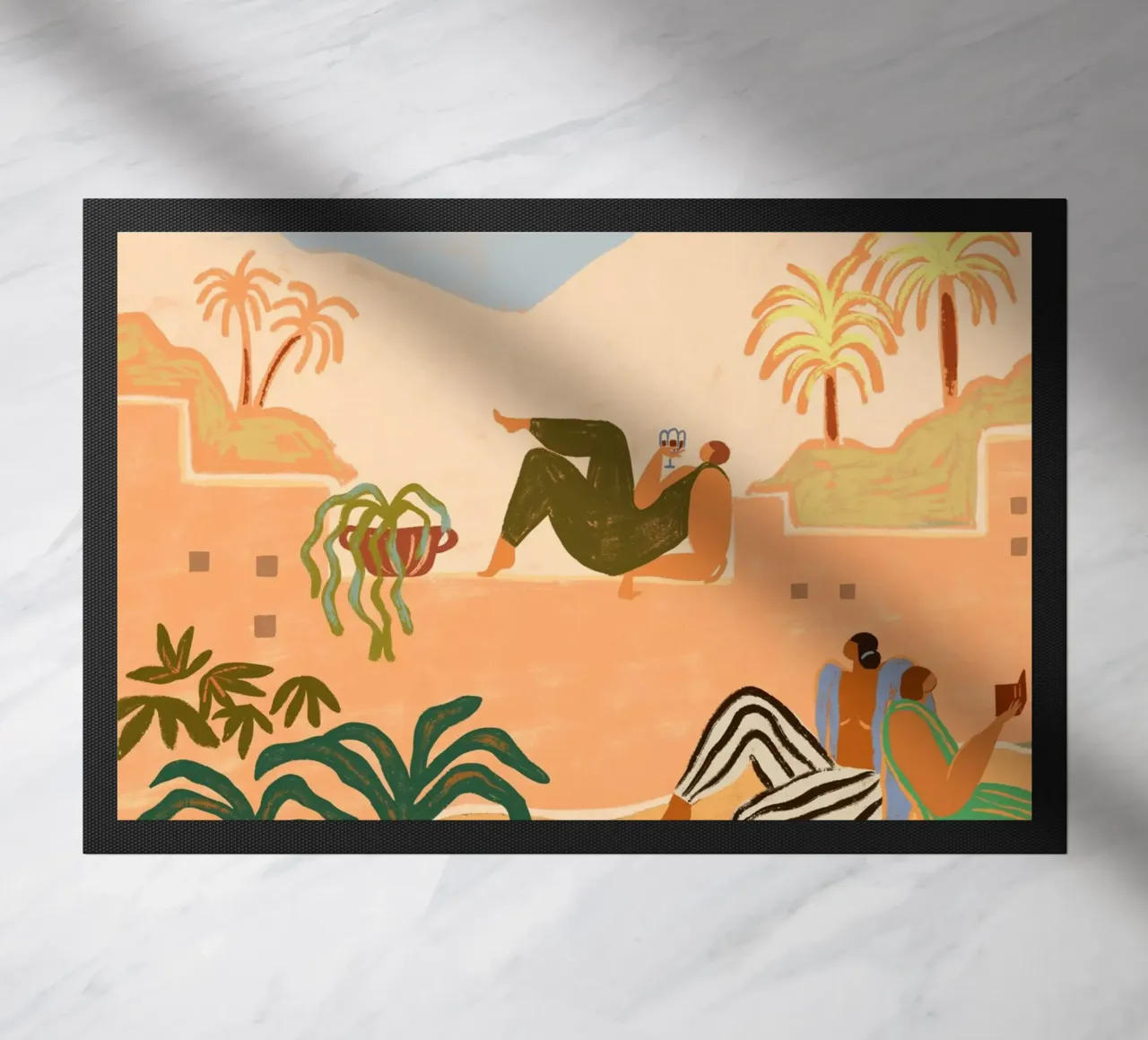 Forever Holiday deurmat van Arty Guava