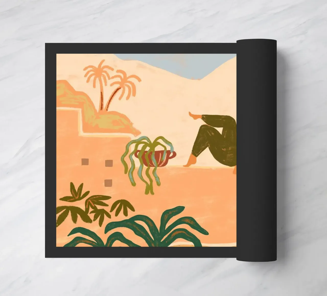 Forever Holiday deurmat van Arty Guava