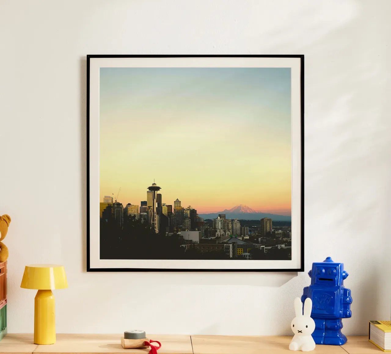 gradient city poster da kichin
