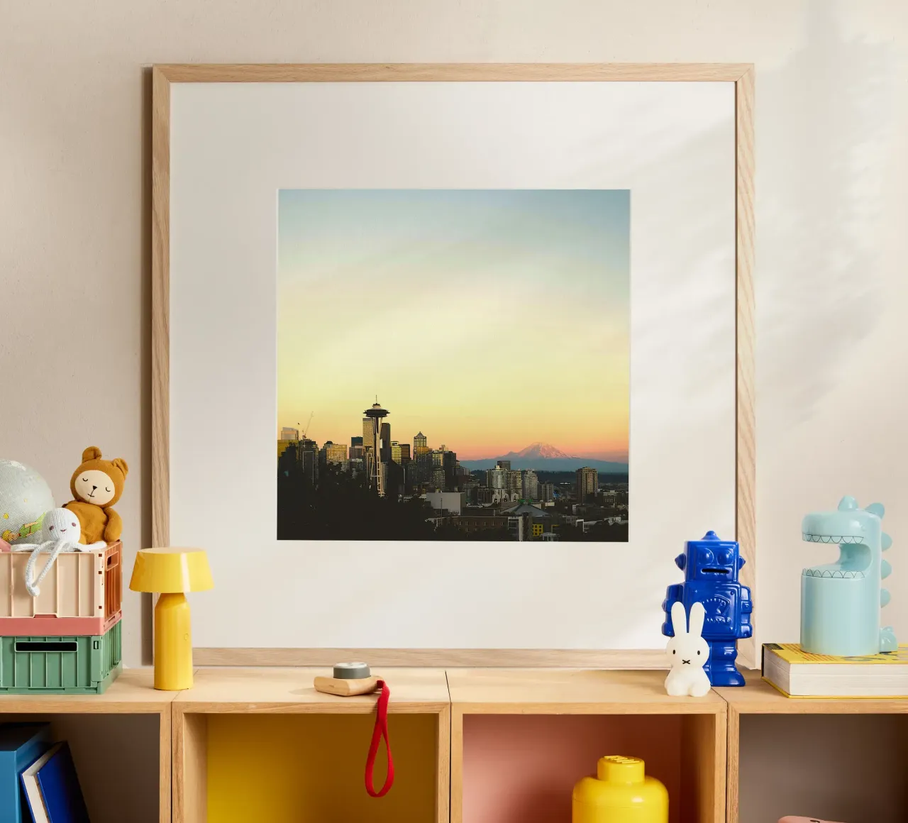gradient city poster da kichin