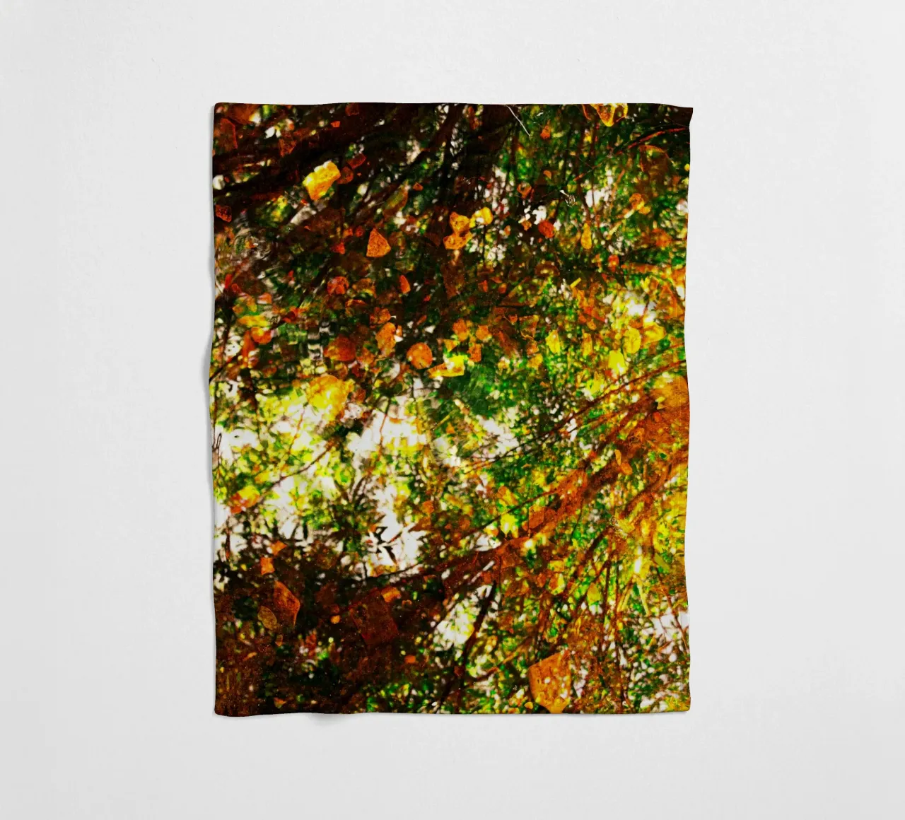 gradient afternoon coperta in pile da kichin