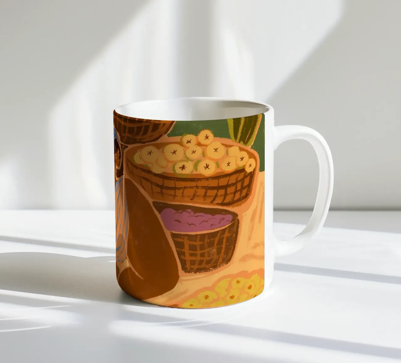 Flower Stall tazza in ceramica da Arty Guava