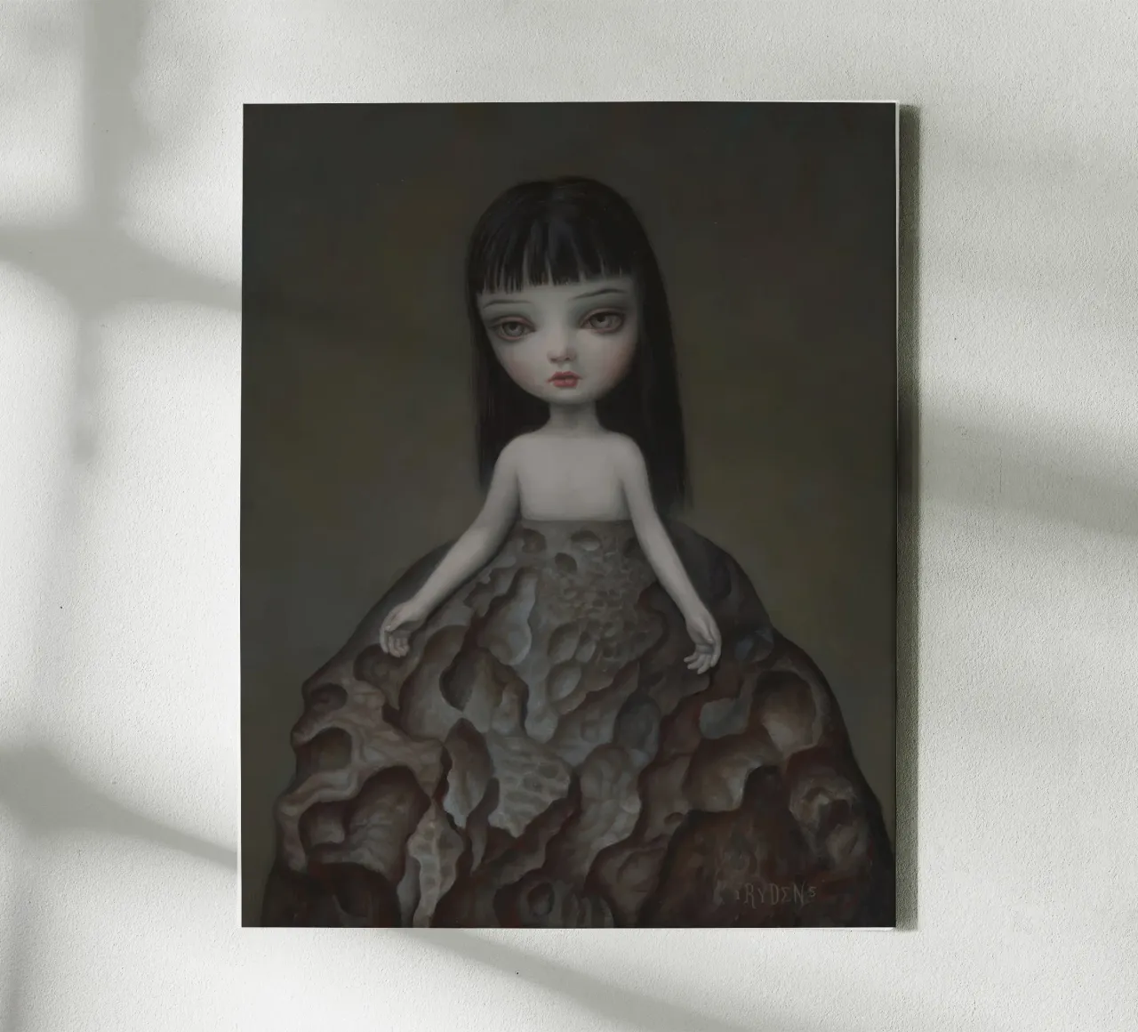 Rockrok Mark Ryden canvas met Baklijst van adriano lopezz