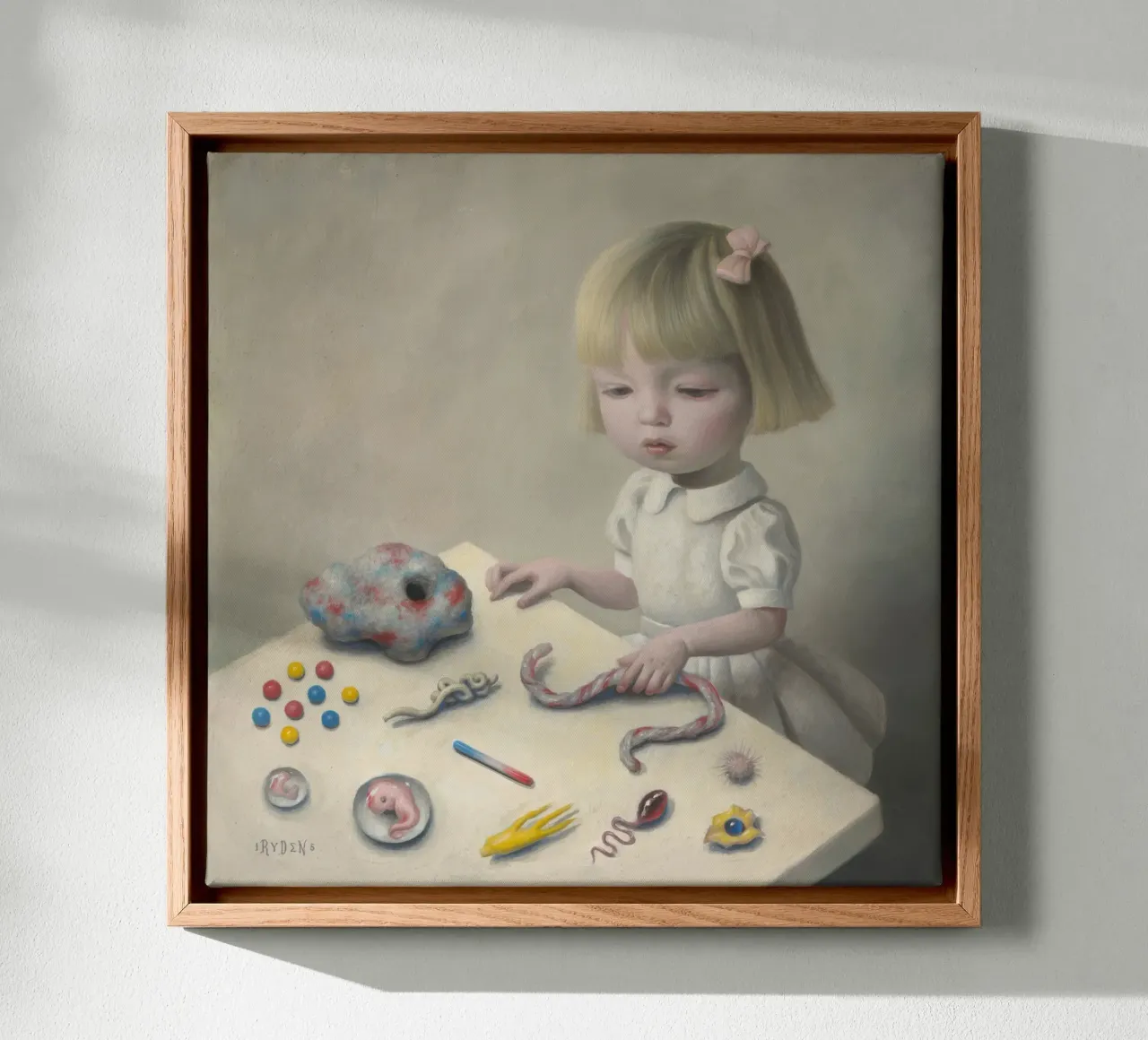 Mark Ryden - Esperimento 118 tela con Cornice a cassetta da adriano lopezz