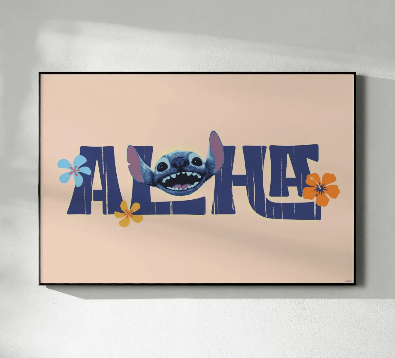 Stitch ALOHA quer plexiglass da Stitch