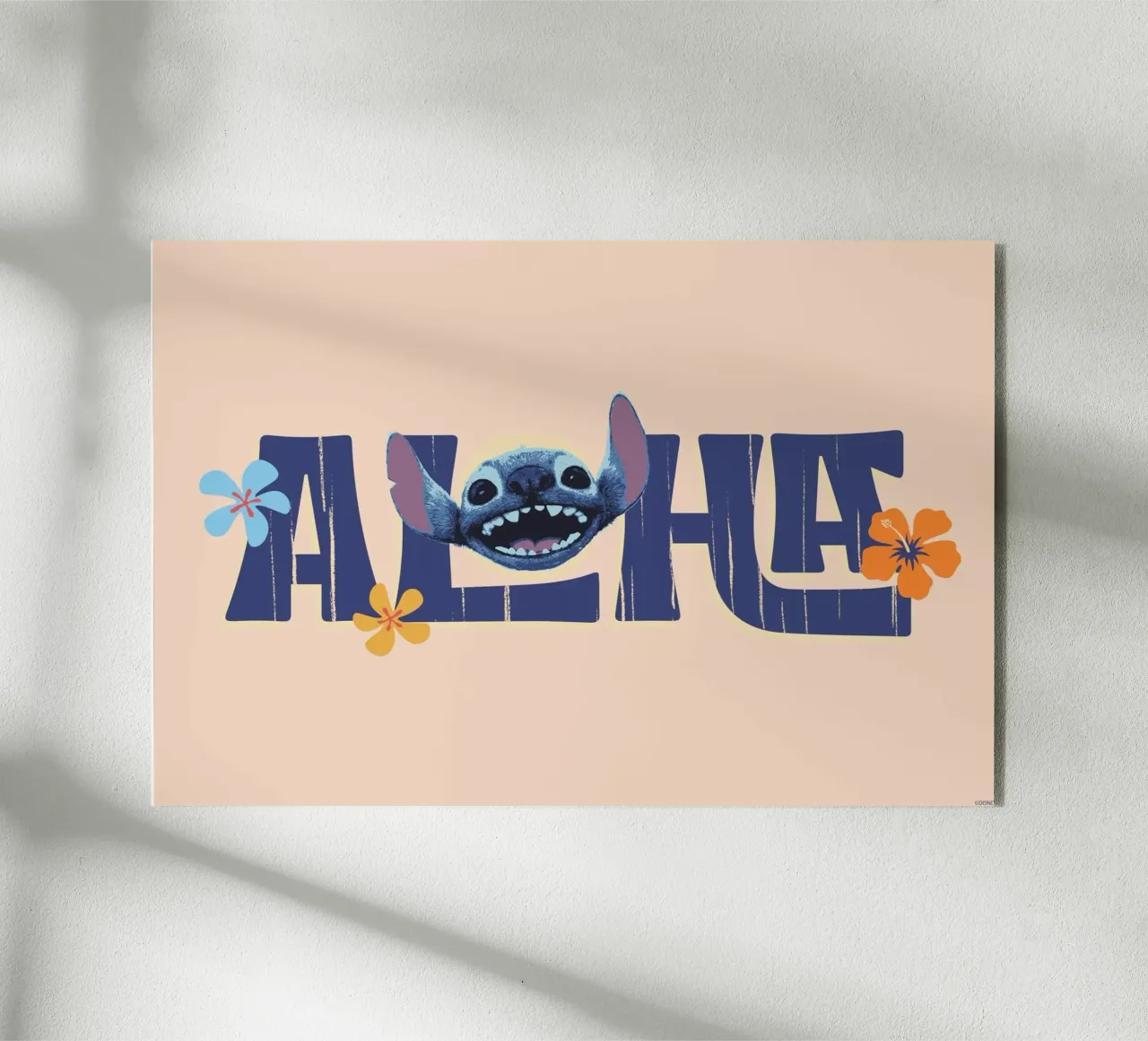 Stitch ALOHA quer plexiglass da Stitch