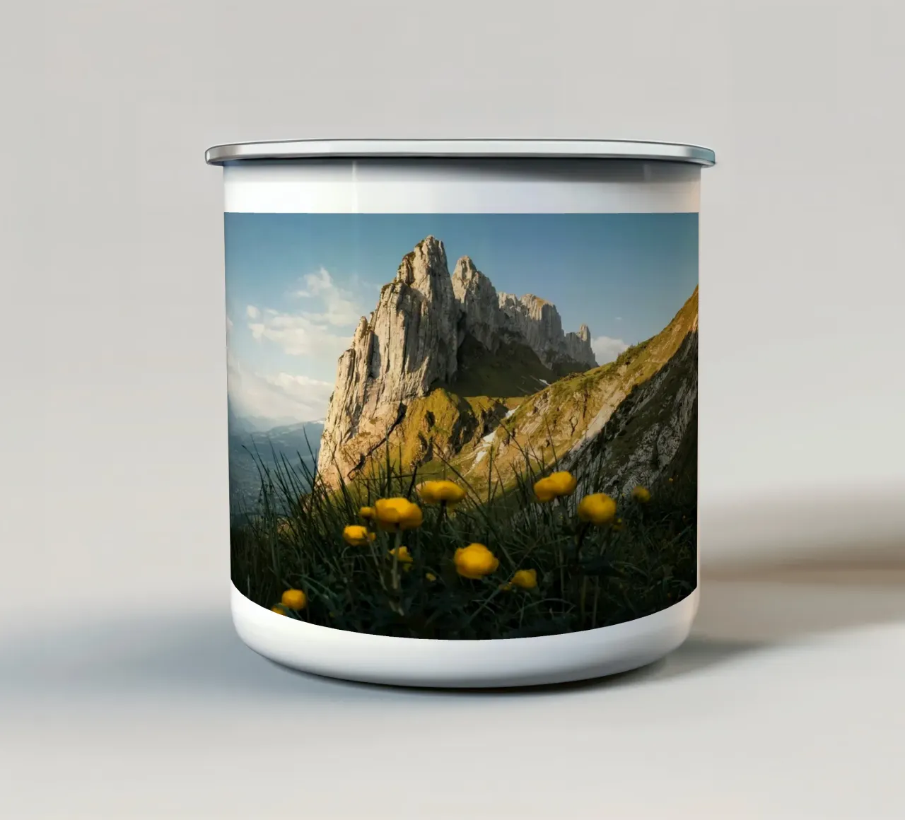 fairy nature tazza in smalto da carsa