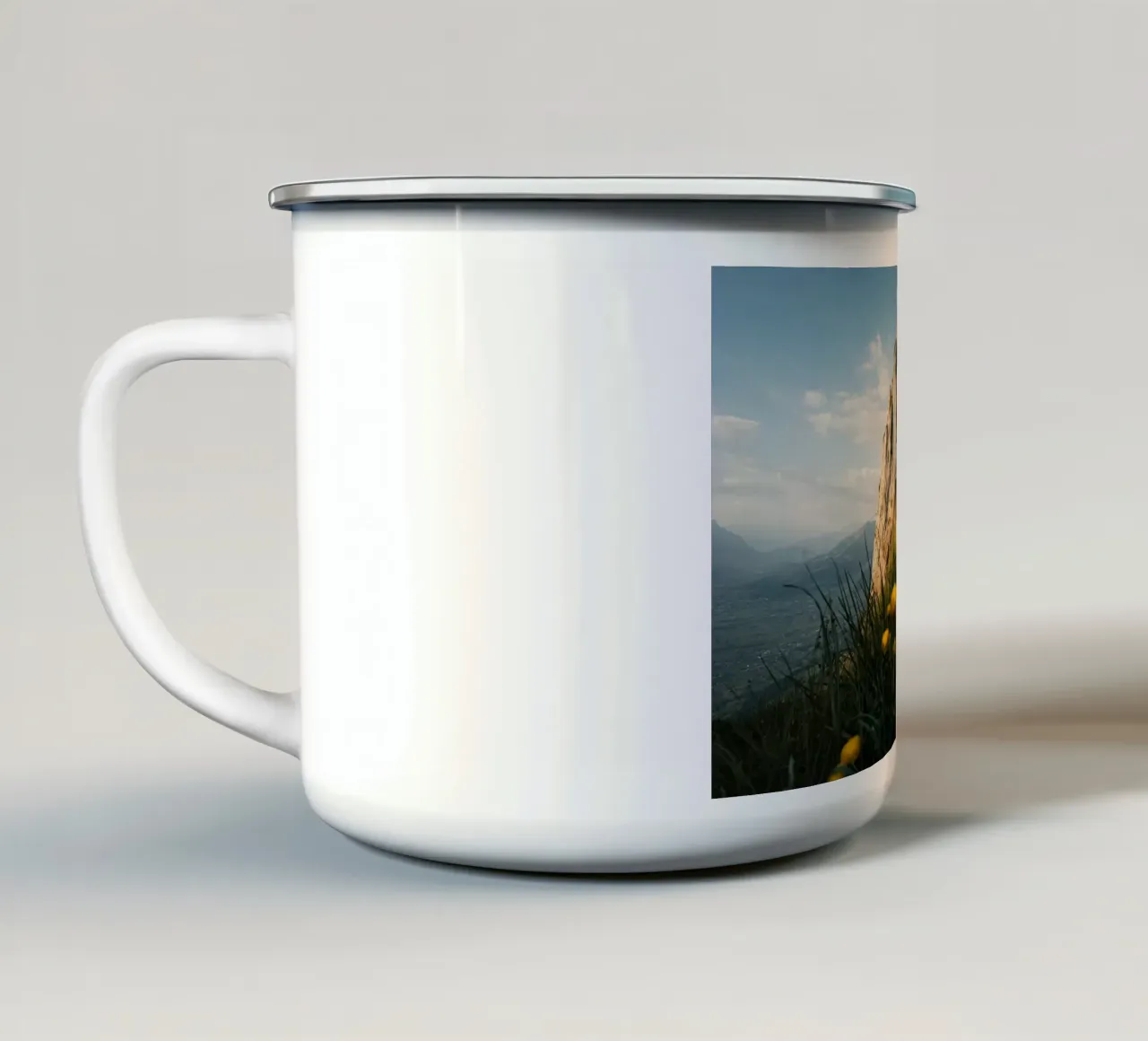 fairy nature tazza in smalto da carsa