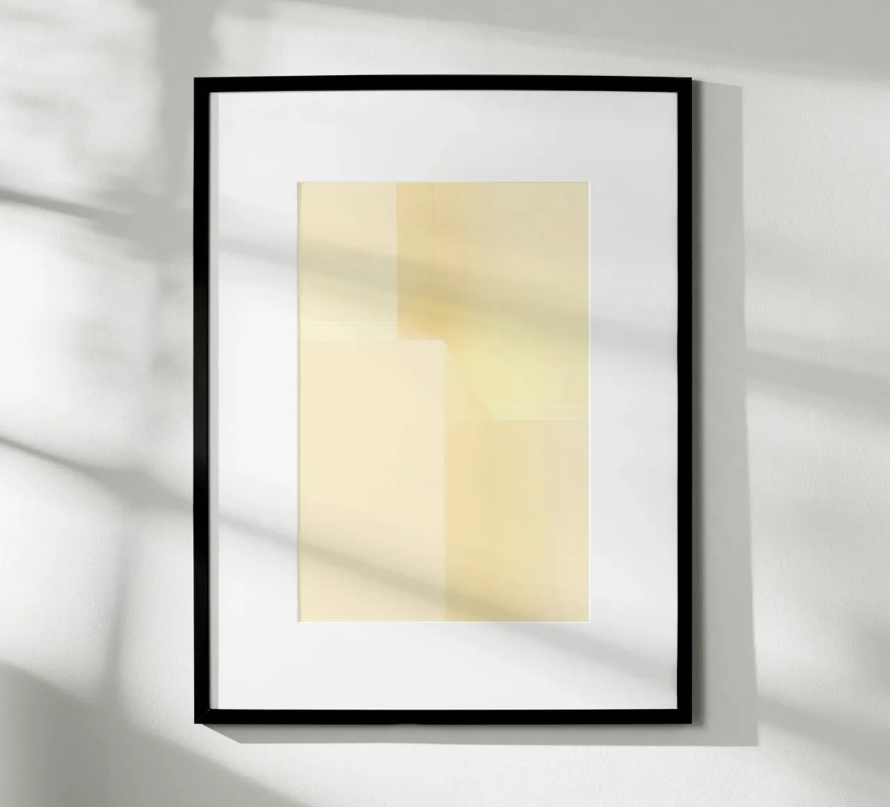 pastel shape light poster con telaio in alluminio da carsa