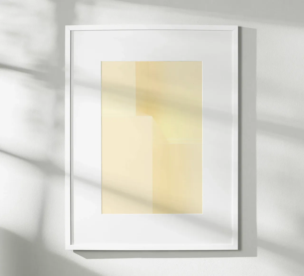 pastel shape light poster con telaio in alluminio da carsa