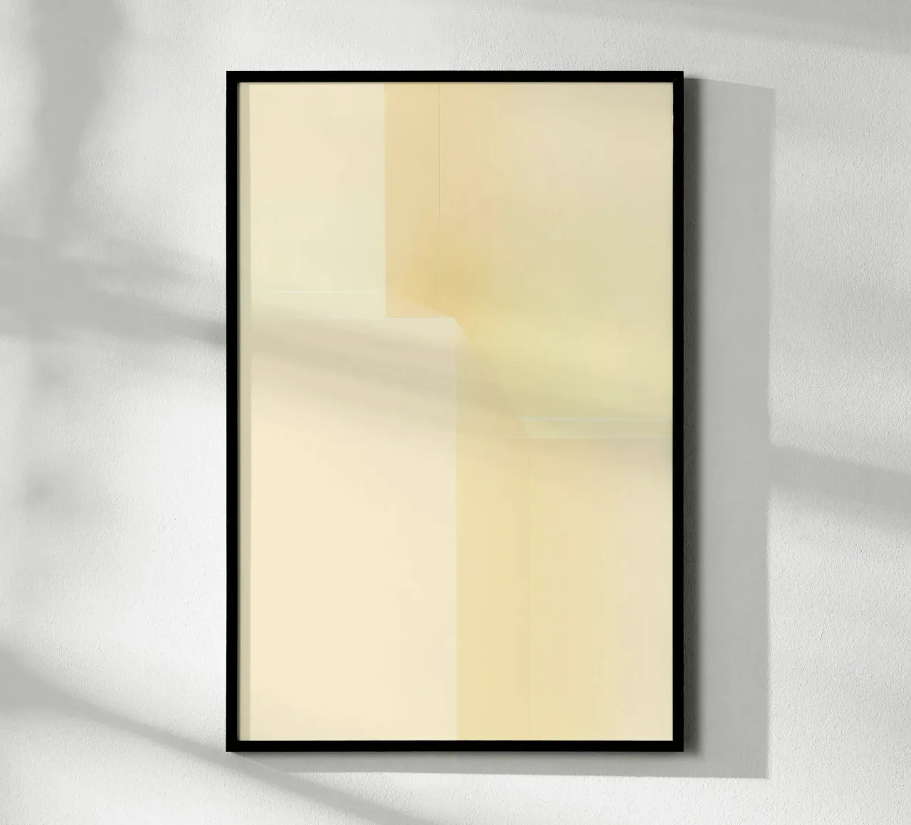 pastel shape light poster con telaio in alluminio da carsa