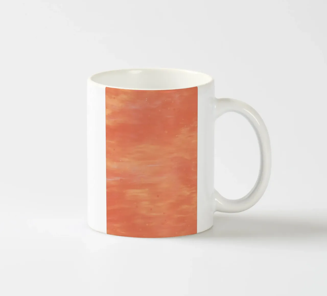 gradient pink tazza in ceramica da carsa