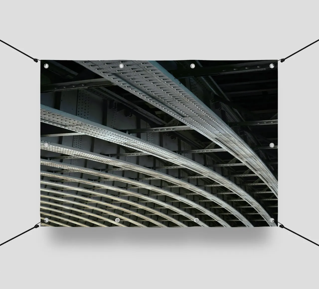 curve line brigde telo in pvc da carsa