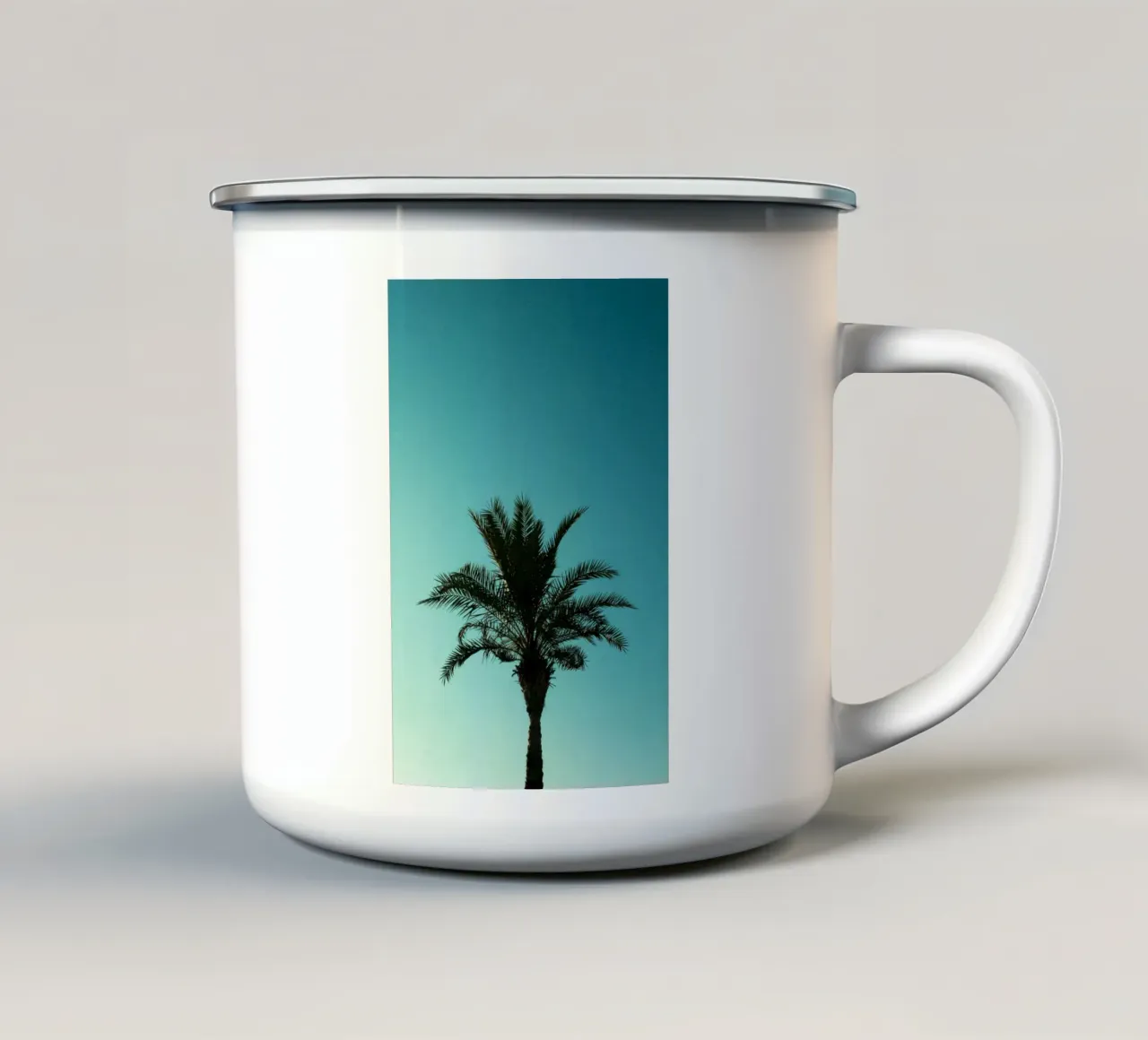 palm gradient tazza in smalto da carsa