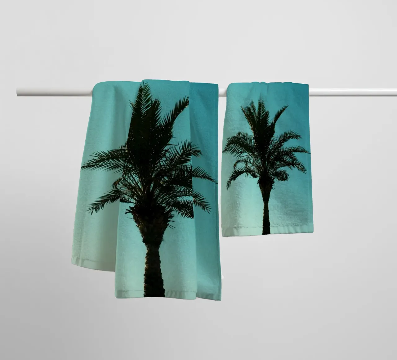 palm gradient asciugamano da bagno da carsa