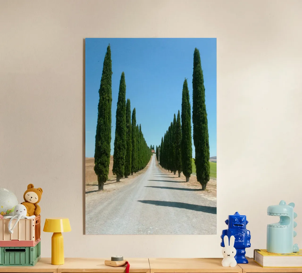 row of tree plexiglass da carsa