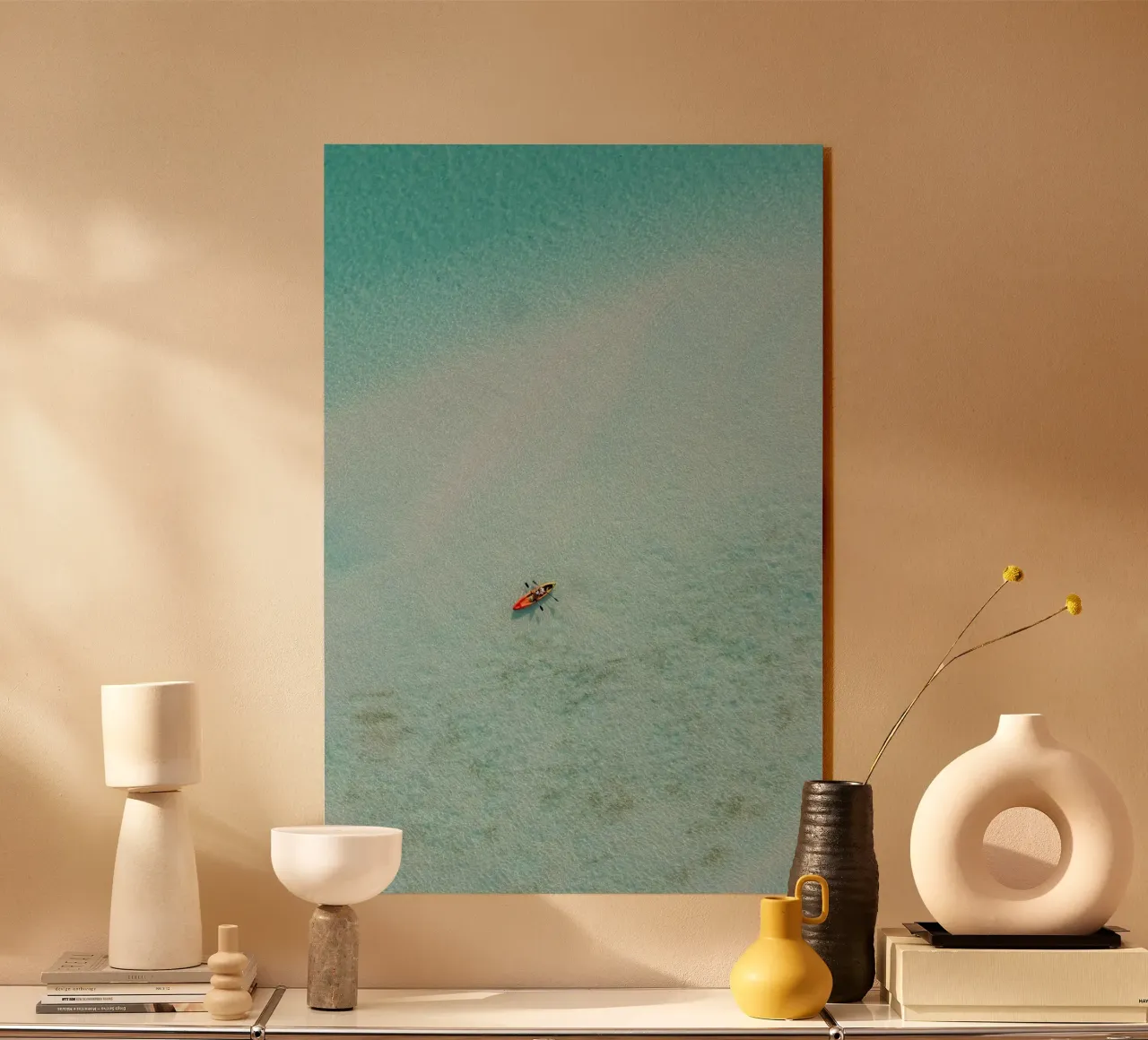 boat single in huge space plexiglass da carsa