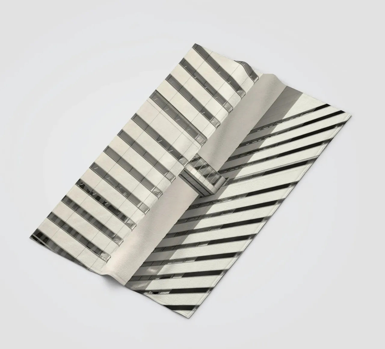 line of building coperta in pile da carsa
